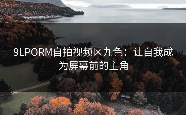 9LPORM自拍视频区九色：让自我成为屏幕前的主角